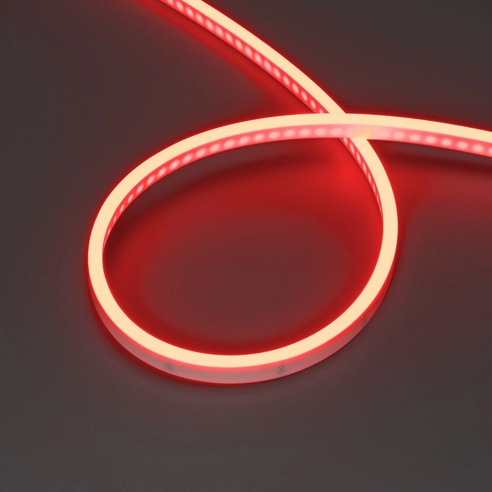 Лента герметичная WAVE-SIDE-PU-H120-06x12mm 24V RGB (8 W/m, IP68, 5m, wire x2) (Arlight, Вывод боковой, 3 года)