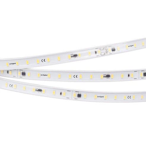 Лента светодиодная ARL-50000PC-220V White6000 (3056, 72 LED/m, IP65) (Arlight, 14 Вт/м, IP65)