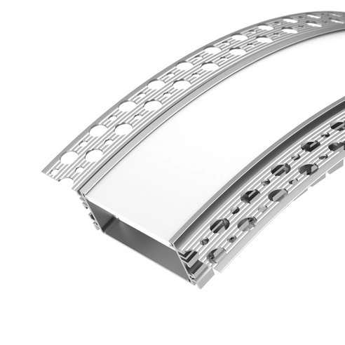 Профиль FANTOM-BENT-W49-TOP-2000 ANOD (Arlight, Алюминий)