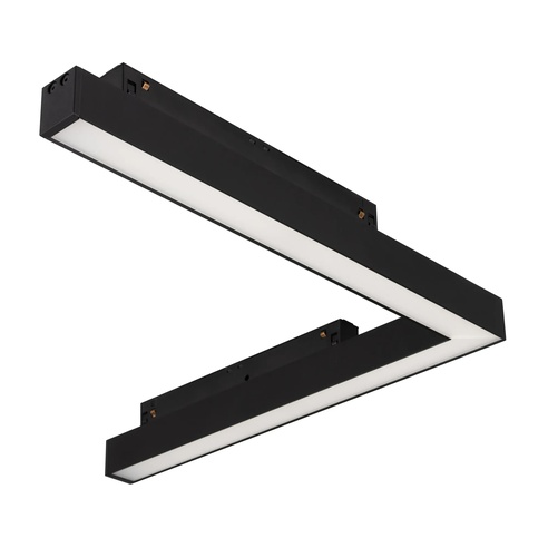 Светильник MAG-ORIENT-FLAT-ANGLE-L295-18W Warm3000 (BK, 100 deg, 48V) (Arlight, IP20 Металл, 5 лет)