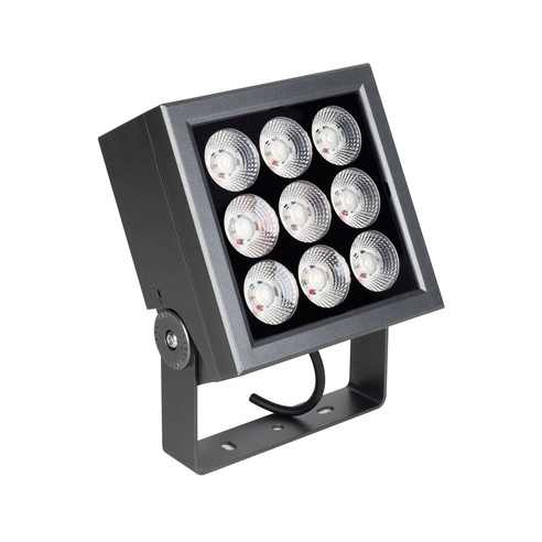 Светильник ALT-BLOCK-S185x185-36W Warm3000 (GR, 15 deg, 230V) (Arlight, IP66 Металл, 3 года)