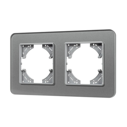 Рамка стеклянная FRM-OMALI-SFGS-2-GR (Arlight, -)