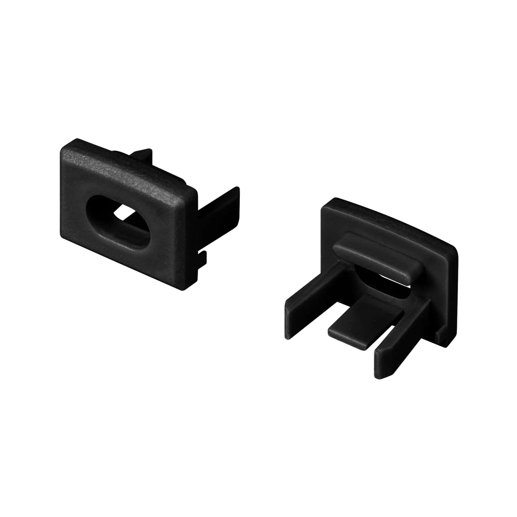 Заглушка PIK-1007 черная с отверстием (Arlight, Пластик) - изображение товара