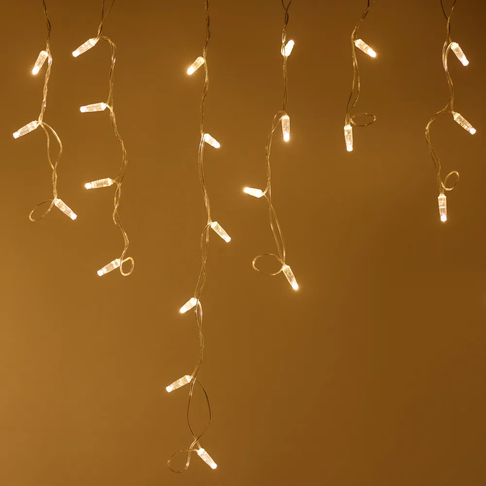 Светодиодная гирлянда ARD-EDGE-CLASSIC-5600x900-CLEAR-240LED-PULSE Warm (230V, 15W) (Ardecoled, IP65) - изображение товара