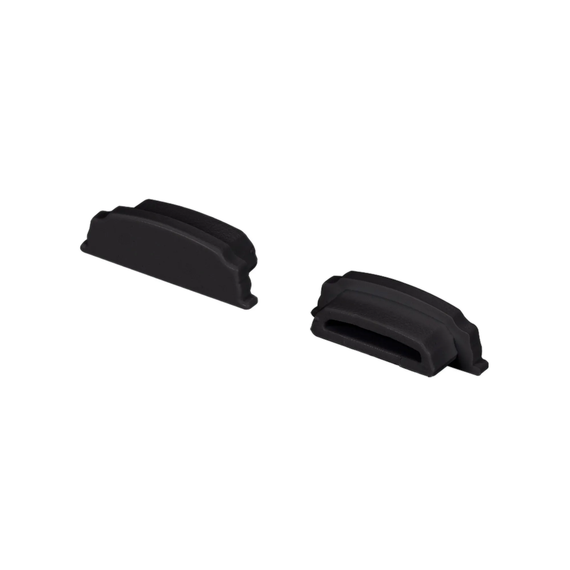 Заглушка ARH-BENT-W18 BLACK глухая (Arlight, Пластик) - изображение товара