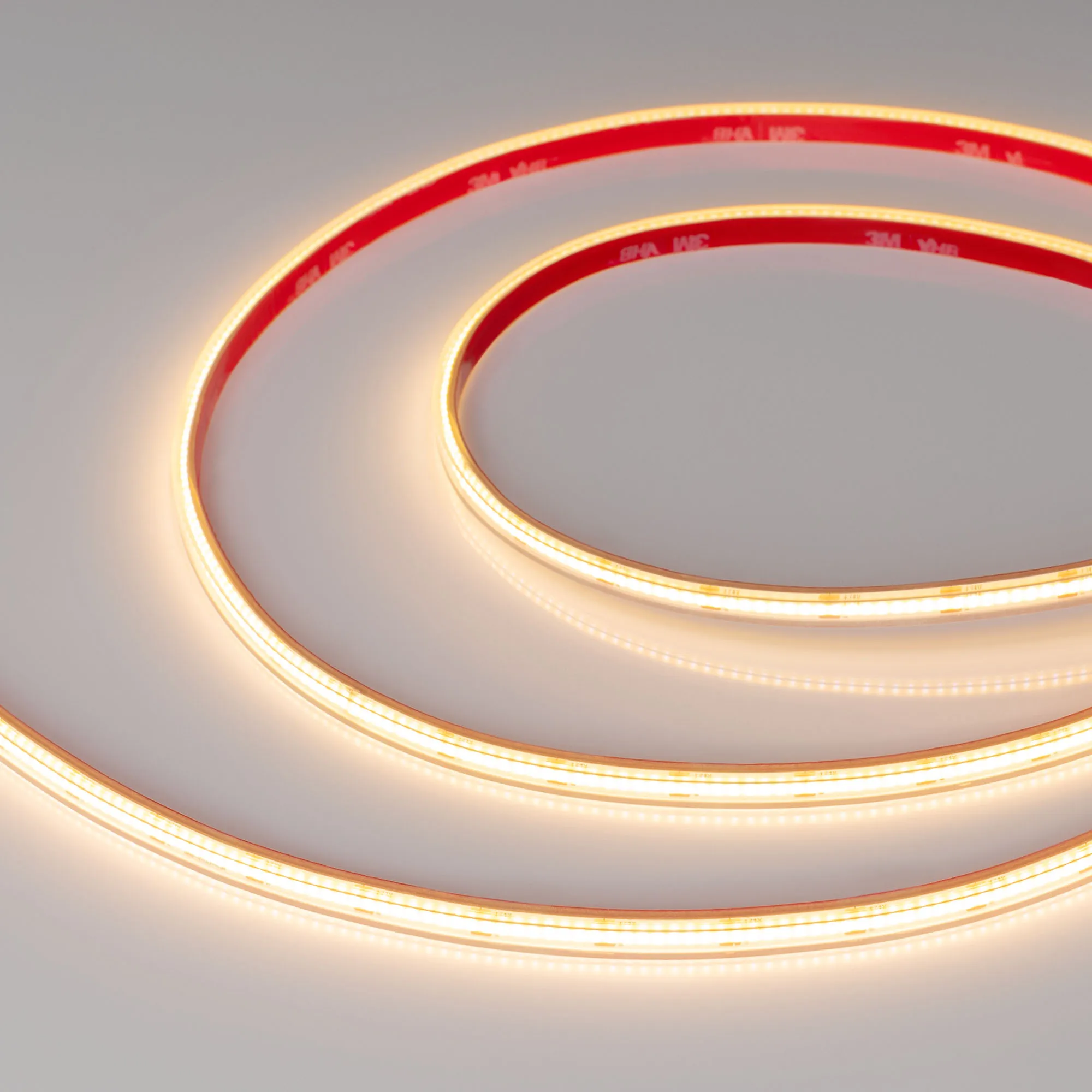 Лента светодиодная герметичная COB-PS-X400-7mm 24V Warm2700 (7.2 W/m, IP67, CSP, 5m) (Arlight, -) - изображение товара