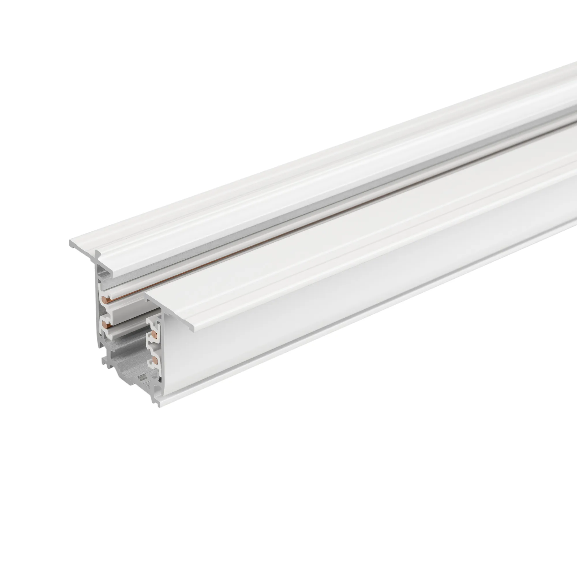 Трек встраиваемый LGD-4TR-TRACK-F-1000-WH-M (D) (Arlight, IP20 Металл, 3 года) - изображение товара