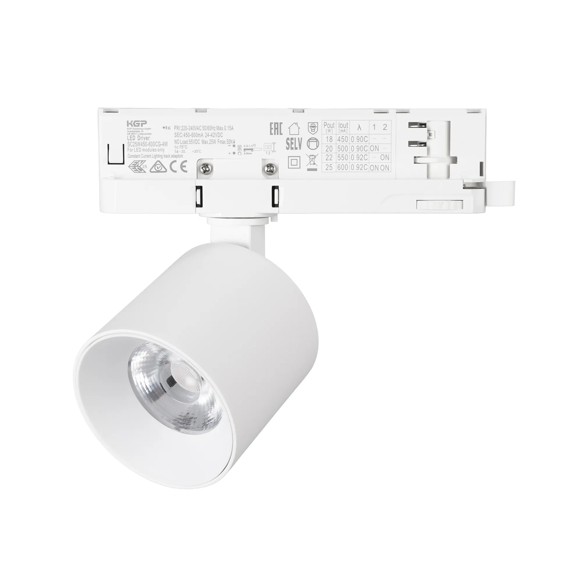 Светильник LGD-DYKE-4TR-R75-16W Warm3000 (WH, 20 deg, 230V) (Arlight, IP20 Металл, 5 лет) - изображение товара