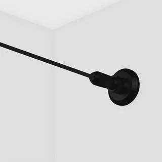 Лента-трос STINGRAY-R2-RT-A120 24V BLACK Day4000 (9.6 W/m, IP20, 5m) (Arlight, Сталь+Алюминий) - изображение товара