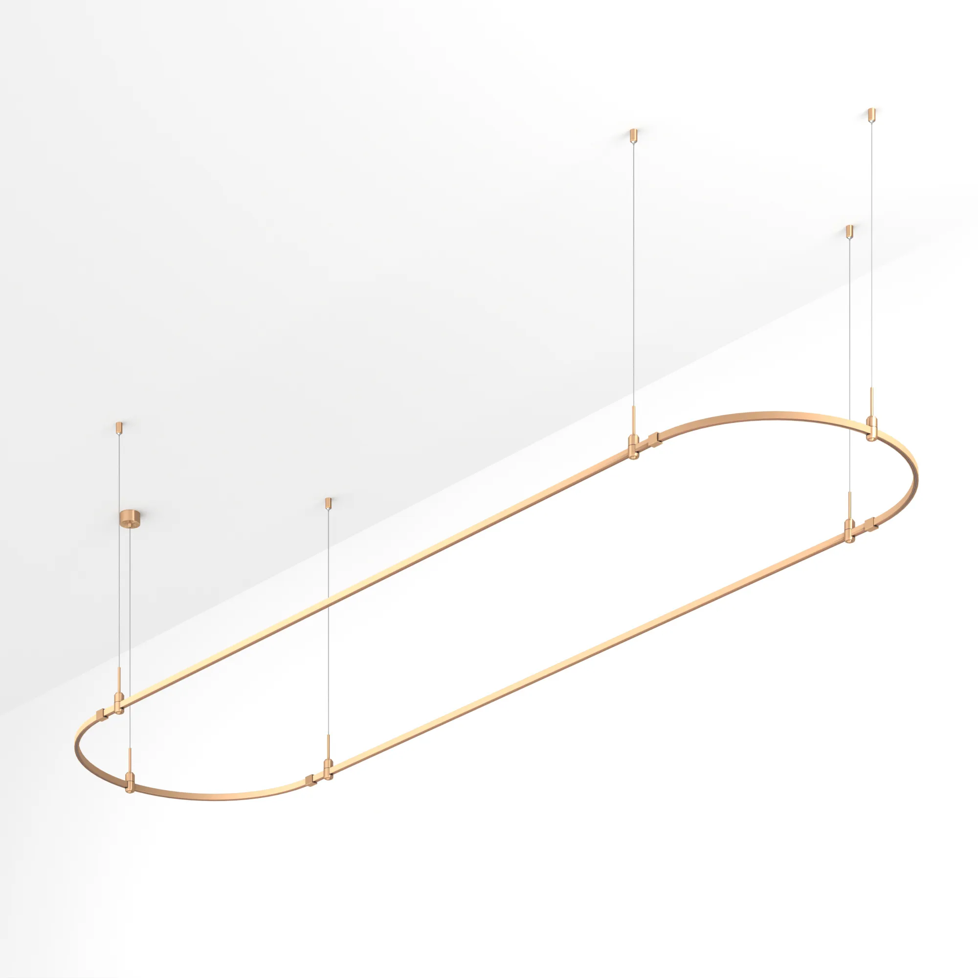 Трек ART-APRIORI-OVAL-HANG-4000x1000 (GD) (Arlight, IP20 Металл, 3 года) - изображение товара