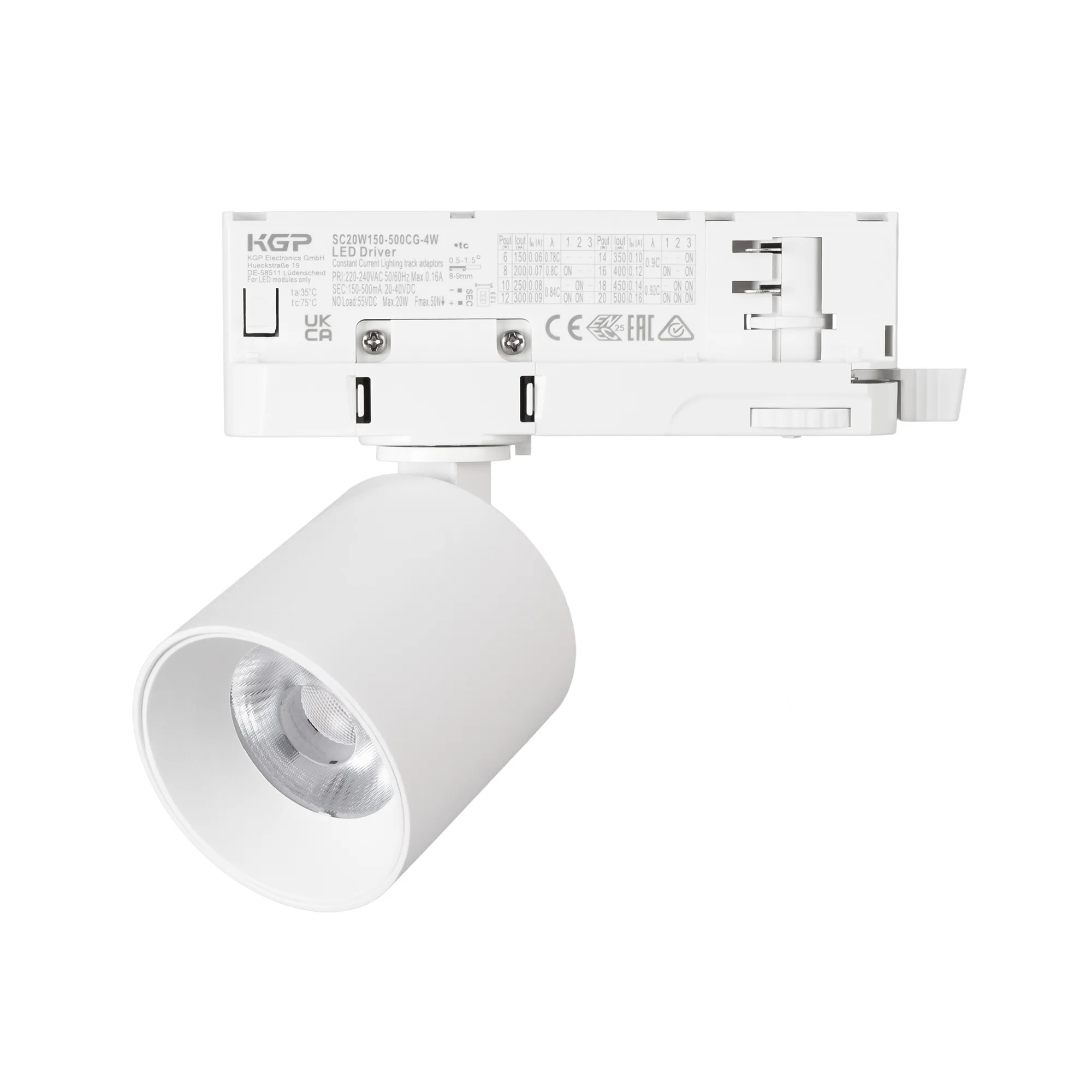 Светильник LGD-DYKE-4TR-R60-8W Day4000 (WH, 50 deg, 230V) (Arlight, IP20 Металл, 5 лет) - изображение товара